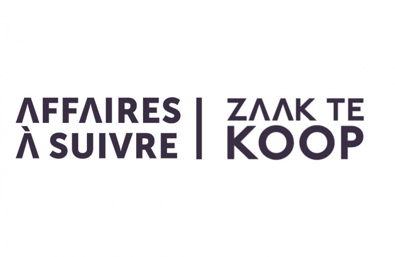 affaires à suivre zaak te koop logo