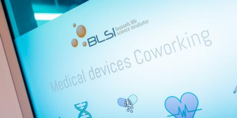 Le Brussels Life Science Incubator (BLSI) a aménagé le premier espace de coworking belge entièrement dédié aux dispositifs médicaux
